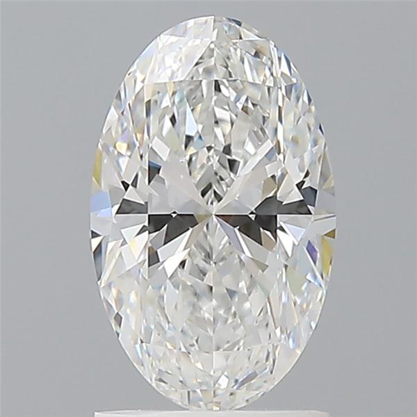 1.56 ct. oval Lab Grown Diamond front image