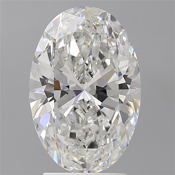 3.05 ct. oval Lab Grown Diamond front image