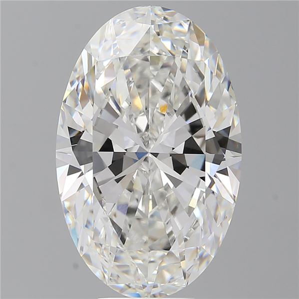 8.59 ct. oval Lab Grown Diamond front image