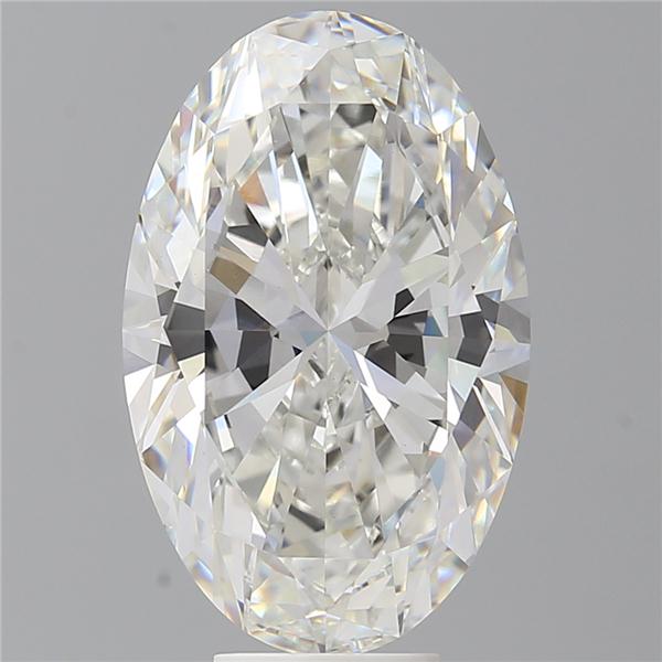 7.52 ct. oval Lab Grown Diamond front image