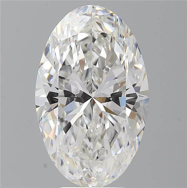 7.02 ct. oval Lab Grown Diamond front image