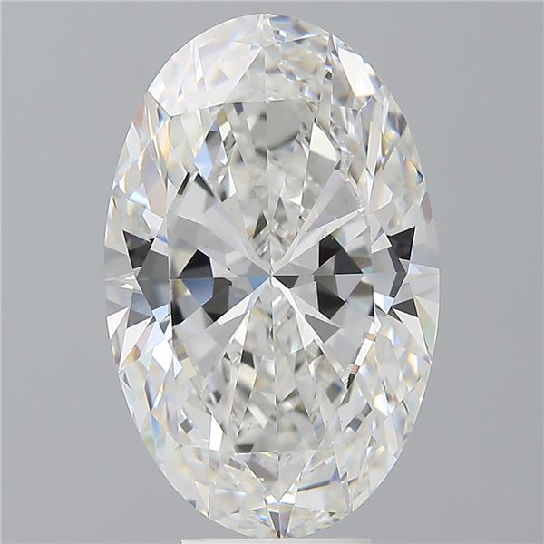 7.09 ct. oval Lab Grown Diamond front image