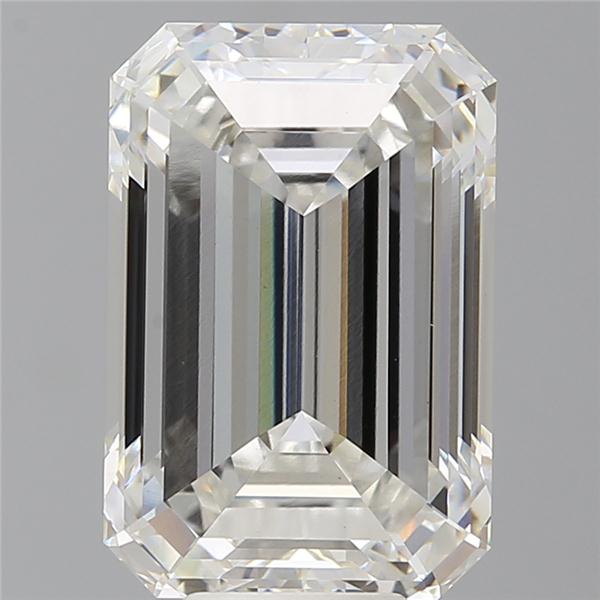 8.60 ct. emerald Lab Grown Diamond front image