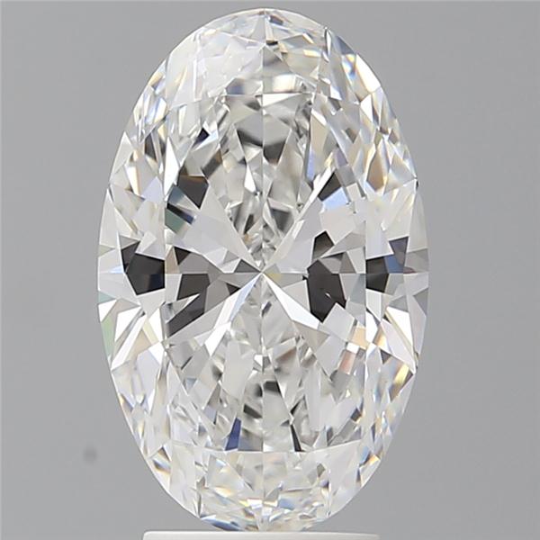3.54 ct. oval Lab Grown Diamond front image
