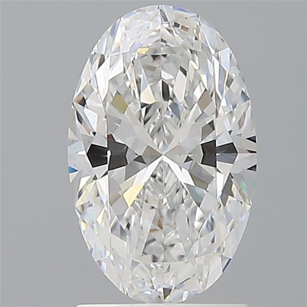 1.59 ct. oval Lab Grown Diamond front image