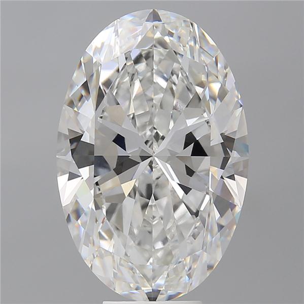 9.02 ct. oval Lab Grown Diamond front image