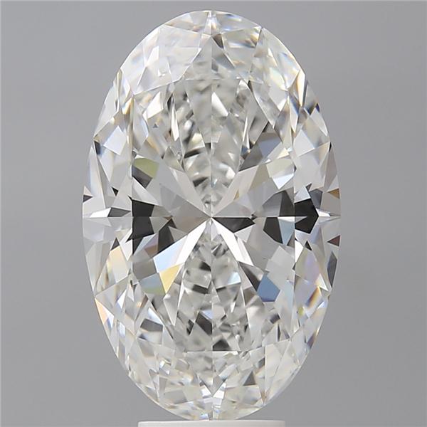 7.10 ct. oval Lab Grown Diamond front image