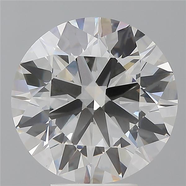 5.55 ct. round Lab Grown Diamond front image