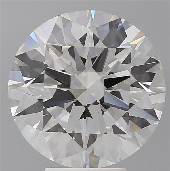 5.59 ct. round Lab Grown Diamond front image