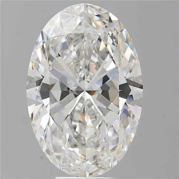 9.00 ct. oval Lab Grown Diamond front image