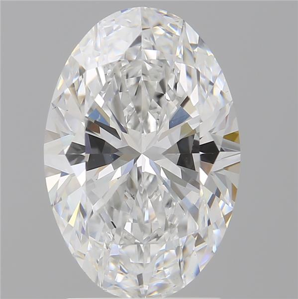 2.58 ct. oval Lab Grown Diamond front image