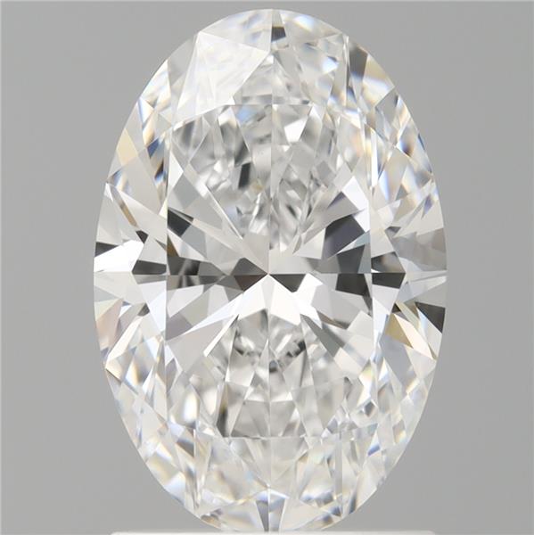 1.59 ct. oval Lab Grown Diamond front image