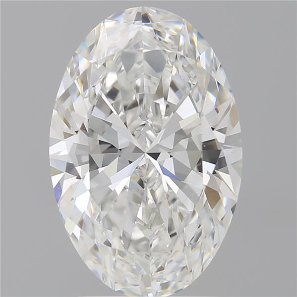 3.08 ct. oval Lab Grown Diamond front image