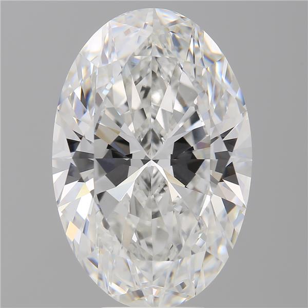 8.59 ct. oval Lab Grown Diamond front image
