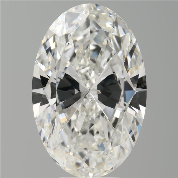 8.01 ct. oval Lab Grown Diamond front image