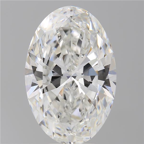 8.00 ct. oval Lab Grown Diamond front image