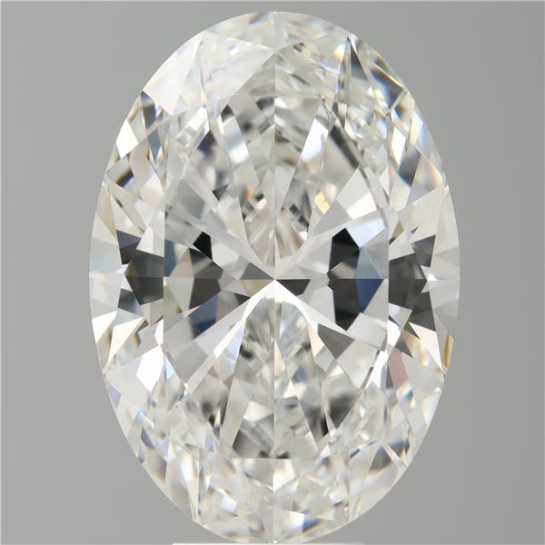 8.09 ct. oval Lab Grown Diamond front image