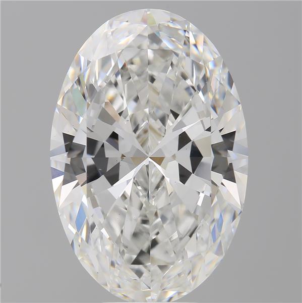 9.02 ct. oval Lab Grown Diamond front image