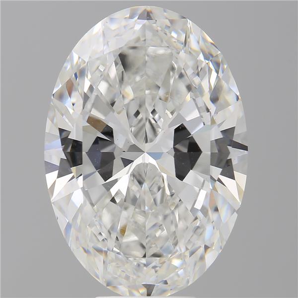9.06 ct. oval Lab Grown Diamond front image