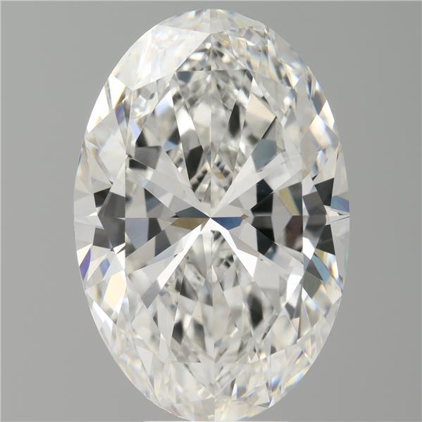 8.04 ct. oval Lab Grown Diamond front image