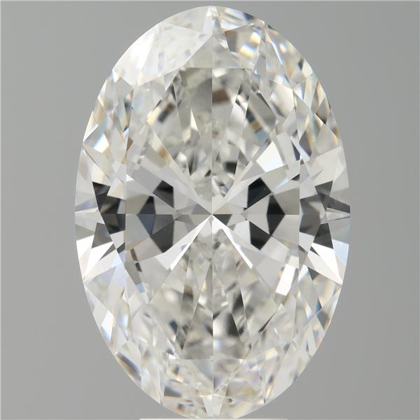 7.51 ct. oval Lab Grown Diamond front image