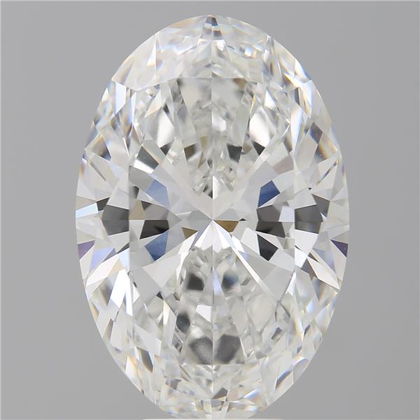 8.10 ct. oval Lab Grown Diamond front image