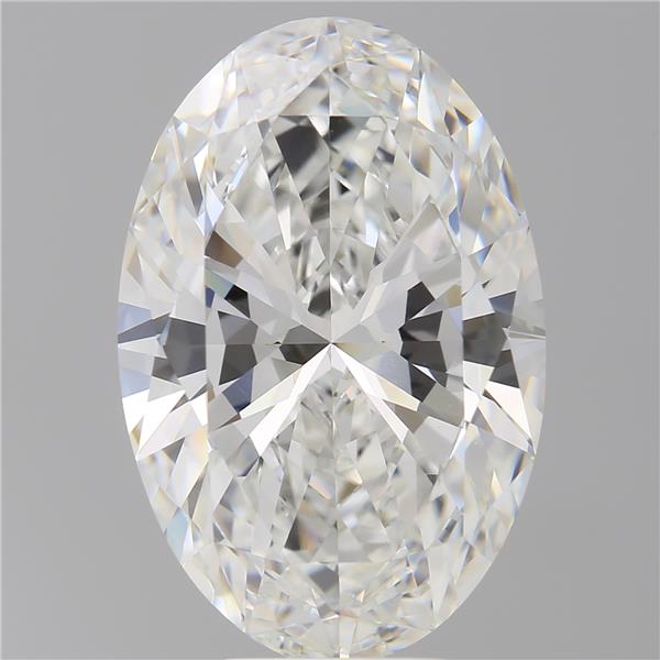 7.59 ct. oval Lab Grown Diamond front image