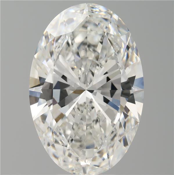 8.04 ct. oval Lab Grown Diamond front image