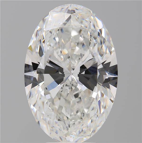 7.53 ct. oval Lab Grown Diamond front image