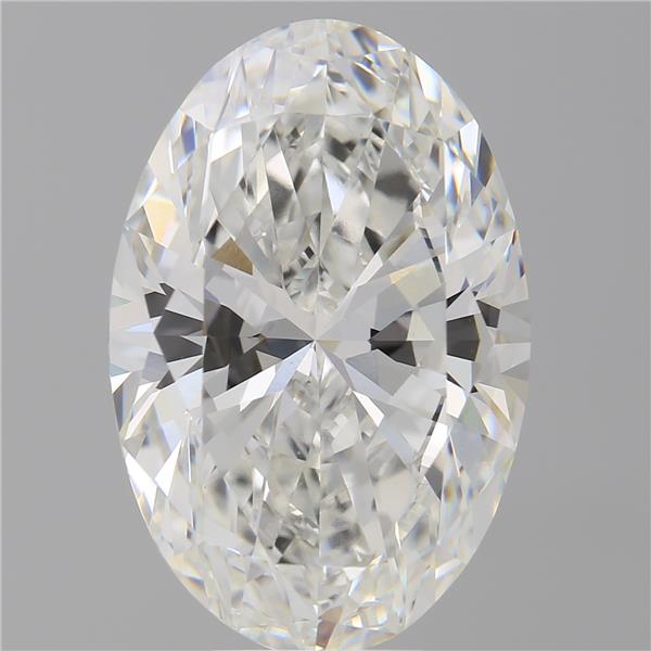 8.07 ct. oval Lab Grown Diamond front image