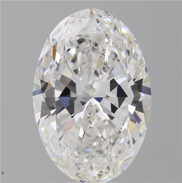 9.07 ct. oval Lab Grown Diamond front image
