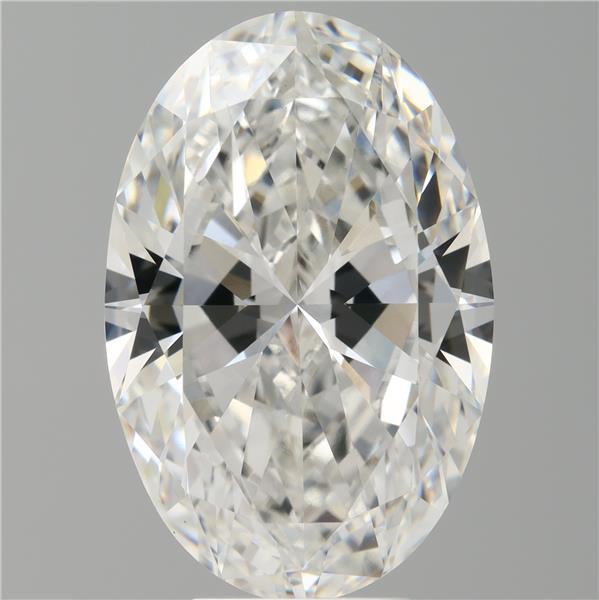 7.00 ct. oval Lab Grown Diamond front image