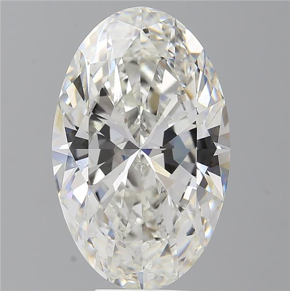 8.58 ct. oval Lab Grown Diamond front image