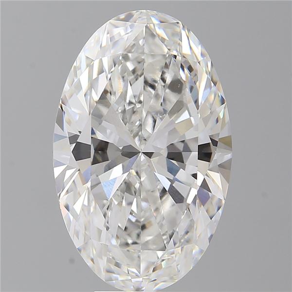 9.02 ct. oval Lab Grown Diamond front image
