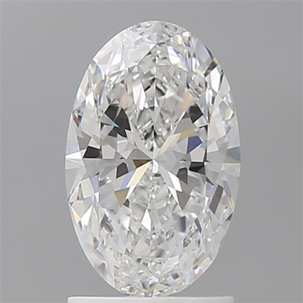 1.60 ct. oval Lab Grown Diamond front image