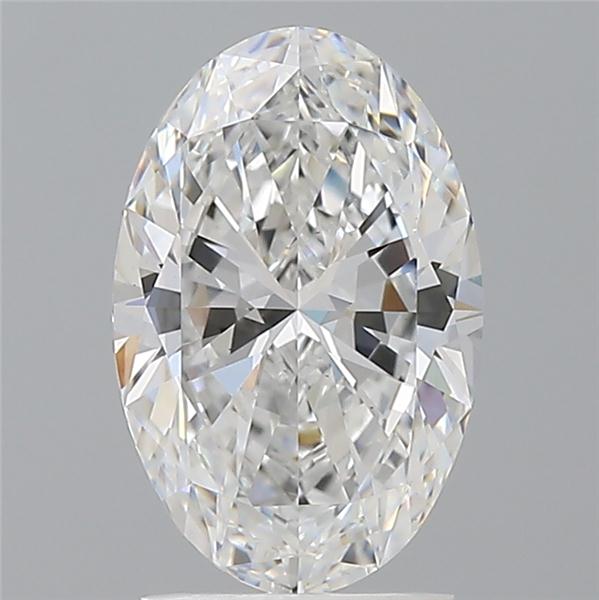 2.08 ct. oval Lab Grown Diamond front image