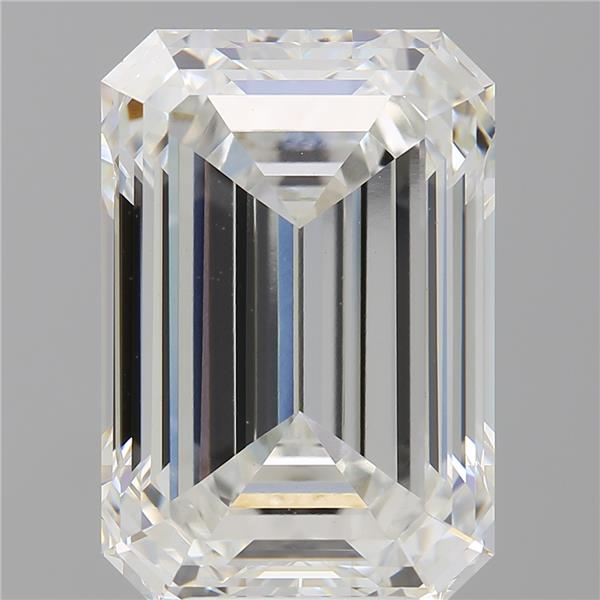 7.08 ct. emerald Lab Grown Diamond front image