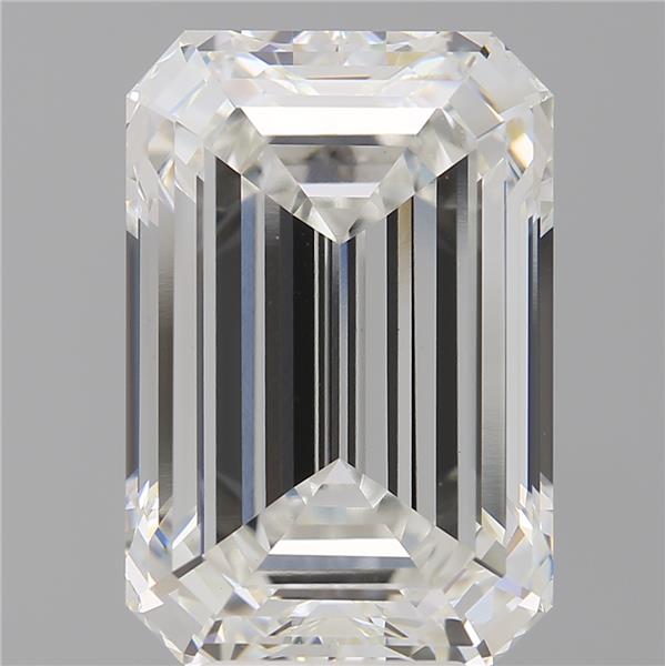 6.57 ct. emerald Lab Grown Diamond front image