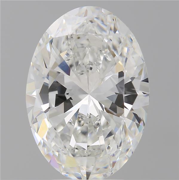 5.05 ct. oval Lab Grown Diamond front image