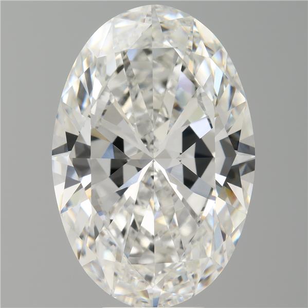 9.07 ct. oval Lab Grown Diamond front image