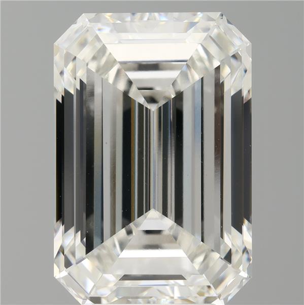 7.11 ct. emerald Lab Grown Diamond front image