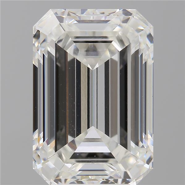 8.03 ct. emerald Lab Grown Diamond front image