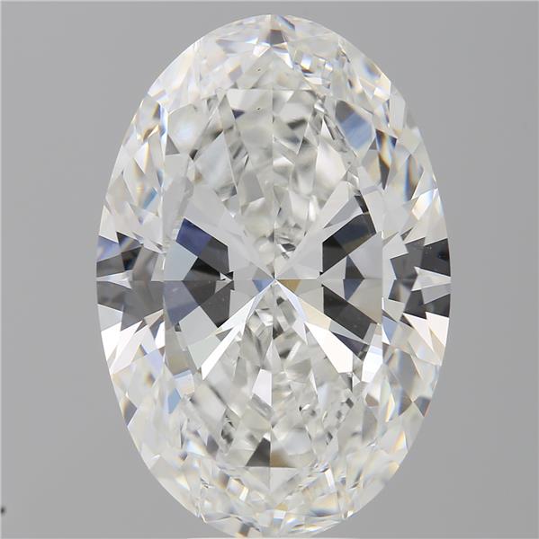 9.52 ct. oval Lab Grown Diamond front image