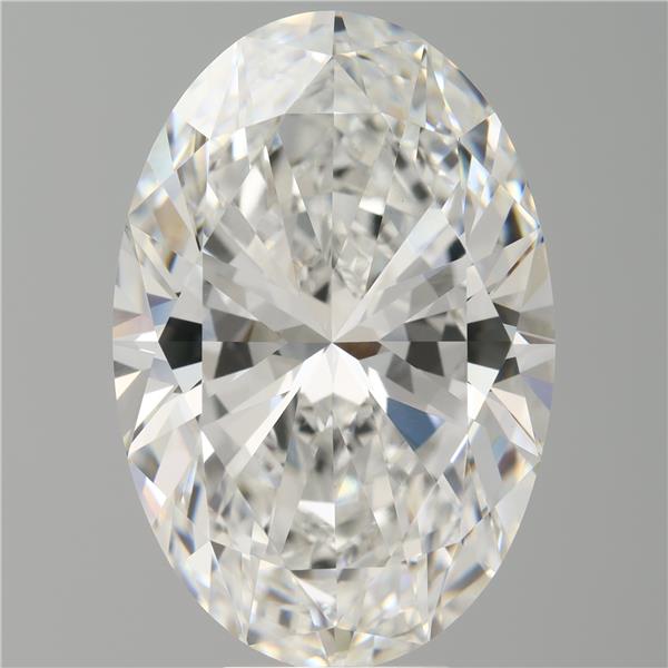 9.06 ct. oval Lab Grown Diamond front image