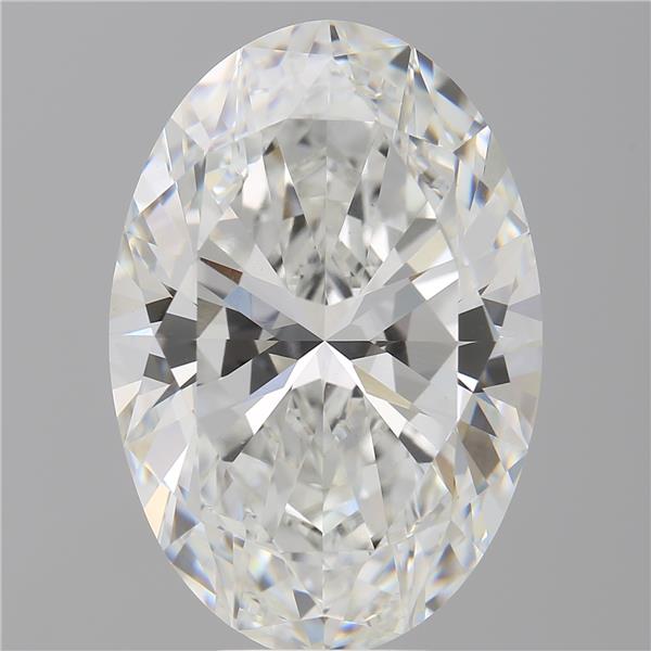 9.01 ct. oval Lab Grown Diamond front image