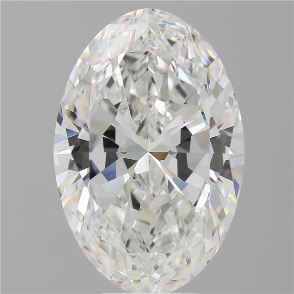 8.01 ct. oval Lab Grown Diamond front image