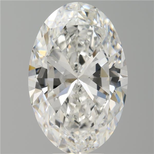8.56 ct. oval Lab Grown Diamond front image