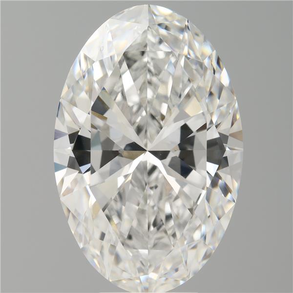 8.06 ct. oval Lab Grown Diamond front image
