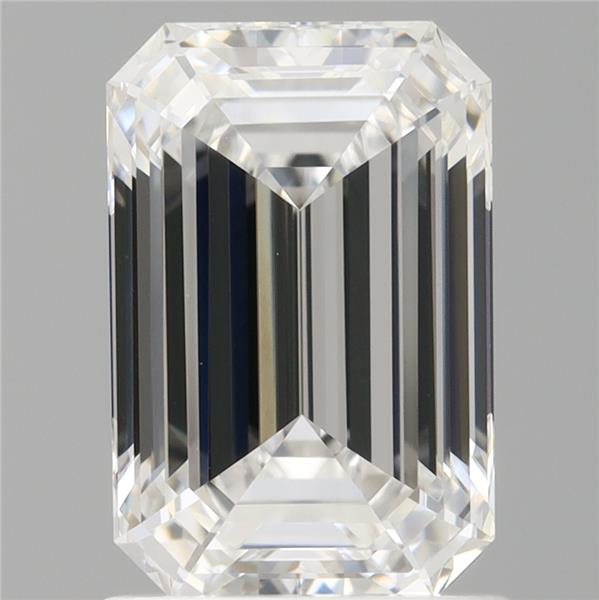 1.58 ct. emerald Lab Grown Diamond front image