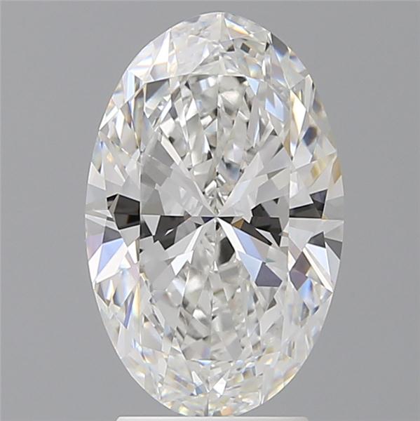 3.08 ct. oval Lab Grown Diamond front image